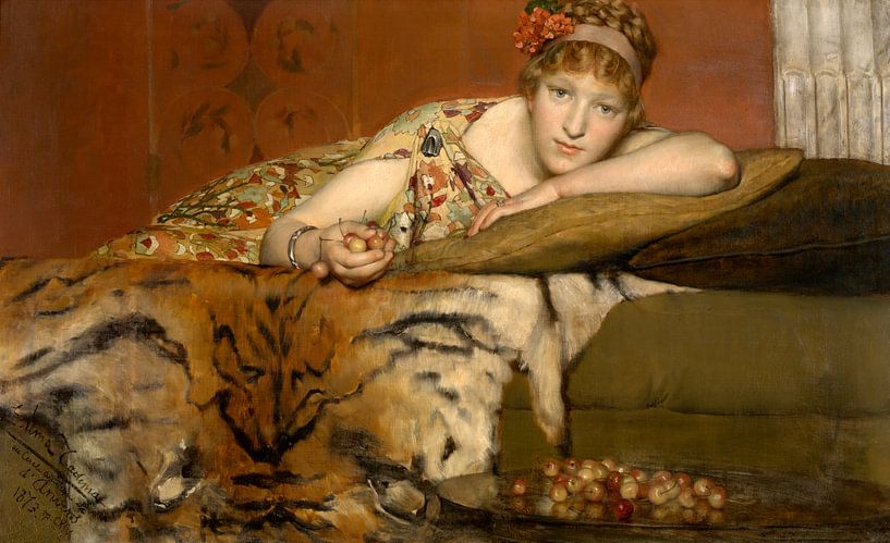 Cherries, Lourens Alma Tadema by Masterful Masters