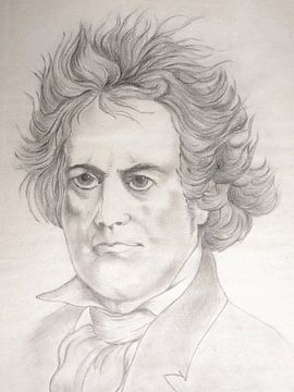 Beethoven van beangrphx Illustration and paintings
