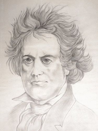 Beethoven sur beangrphx Illustration and paintings