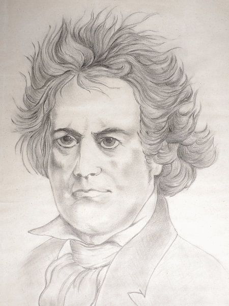 Beethoven von beangrphx Illustration and paintings