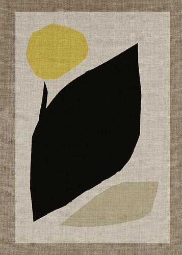 TW living - abstract art flower