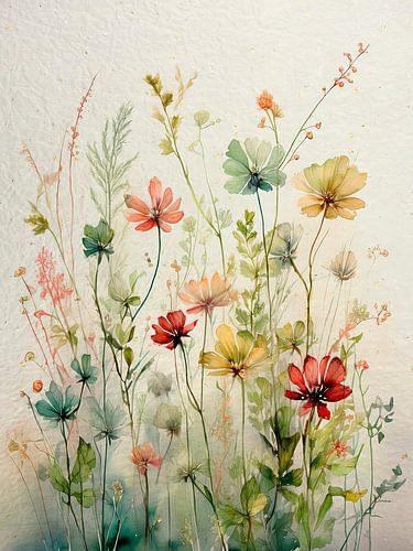 New Country Blumenmalerei