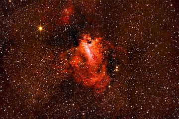 Omega Nebula - Messier 17 by Monarch C.