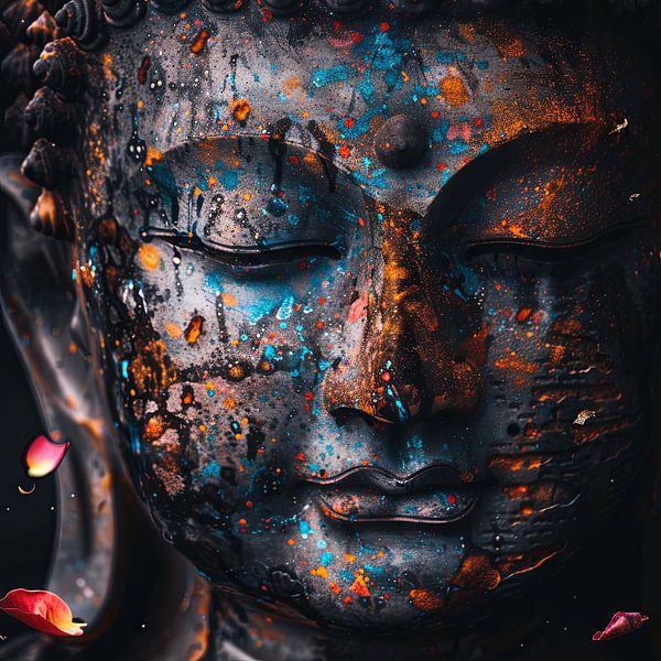 Buddha colours by Poster Art Shop
