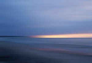 Blauwe zonsopgang aan de Tromper Wiek