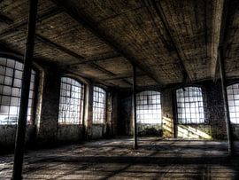 Abandoned factory Germany HDR by Natasja Martijn