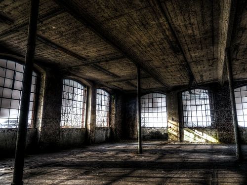 Verlaten fabriek Duitsland HDR