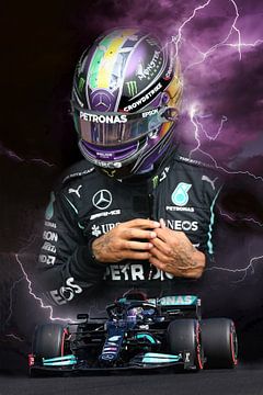 Lewis Hamilton #44 von DeVerviers