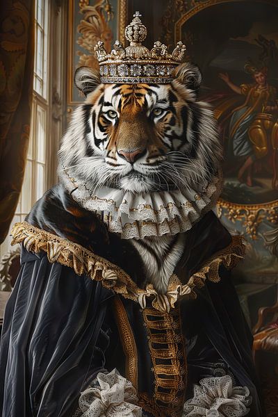 Royal tiger by Poster Art Shop