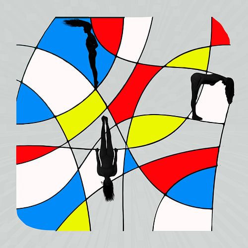 Just fun, inspired by Mondrian