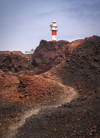 Exploring Punta De Teno Lighthouse Amidst Volcanic Landscapes in by PhotoCluster