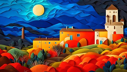 Landschaft in der Toskana -