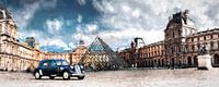 Citroën Traction Avant - The Louvre, Paris