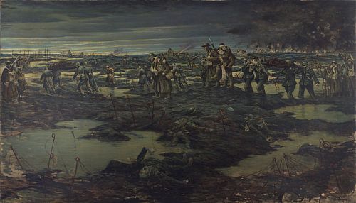 Christopher Nevinson, La moisson de la bataille, 1919