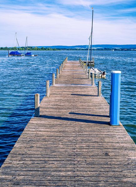 Steiger aan de Altmühlsee van ManfredFotos