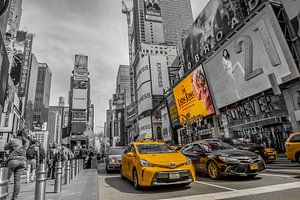 Times Square New York van Rene Ladenius Digital Art