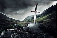 excalibur sword in the rock by Joost Berndes thumbnail