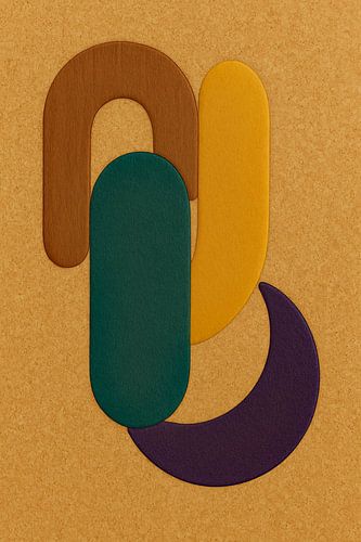 Abstract Coloured Ground plane