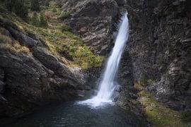 Der Wasserfall Pont de Rus im Vall Fosca, in den katalanischen Pyrenäen von PhotoCluster