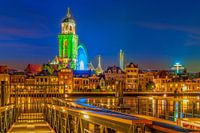 Deventer skyline Lebuinus church evening photography