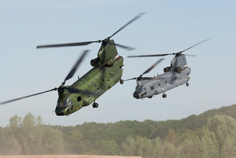 Königlich Niederländische Luftwaffe CH-47 Chinook von Dirk Jan de Ridder - Ridder Aero Media