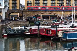 Limehouse Basin Londen by Frans Bouvy