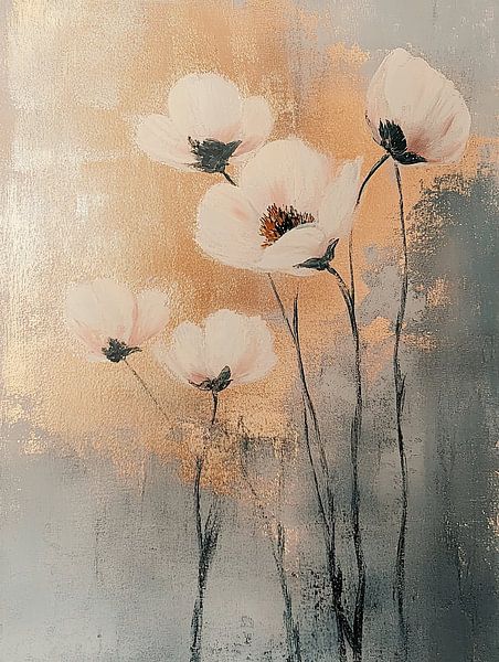 Poppies | Gentle Petals Dance by Zen and More