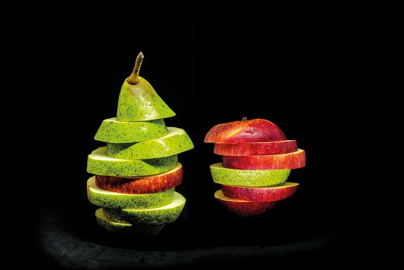 Apfel und Birne von Eddy Westdijk