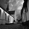 Diest Begijnhof, België, Monochroom van Imladris Images