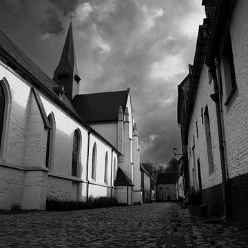 Diest Beguinage, Belgium, Monochrome by Imladris Images