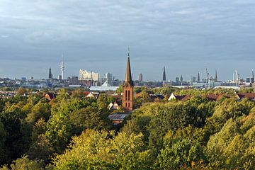 Hamburg im Grünen von Borg Enders