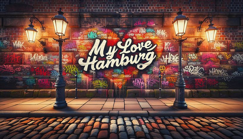 My Love Hamburg by Sabine Wagner