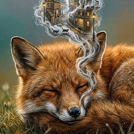 Der träumende Fuchs von Max Steinwald