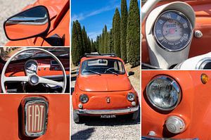 Collage Fiat 500 sur Jolanda van Eek en Ron de Jong