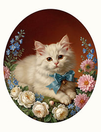 Whiskers and Roses by Marja van den Hurk