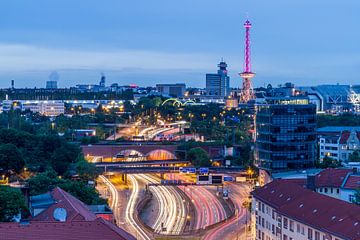 Berlijn skyline van Heiko Lehmann
