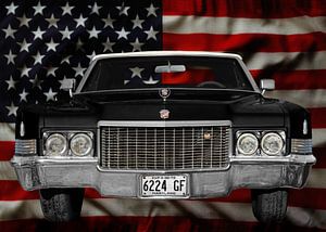 1970 Cadillac DeVille with Stars & Stripes