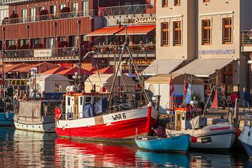 Alter Strom, Warnemünde, Rostock, Mecklenburg-Voor-Pommeren, Duitsland, Europa