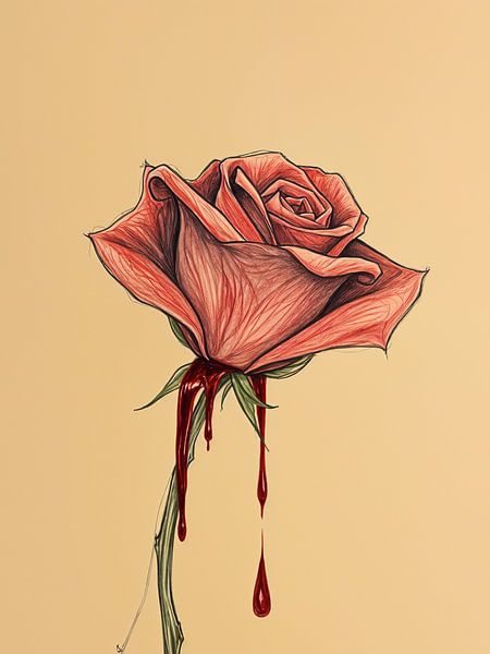 Blessures aux fleurs par Rizal Azhari