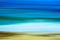 Californië liefde golven abstract