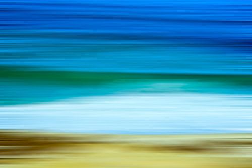 Californie Amour Vagues Abstrait