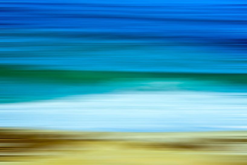 Californië liefde golven abstract van Joseph S Giacalone Photography