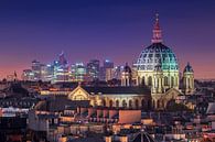 Night skyline of Paris by Michael Abid thumbnail