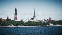 Riga - Skyline van Alexander Voss thumbnail