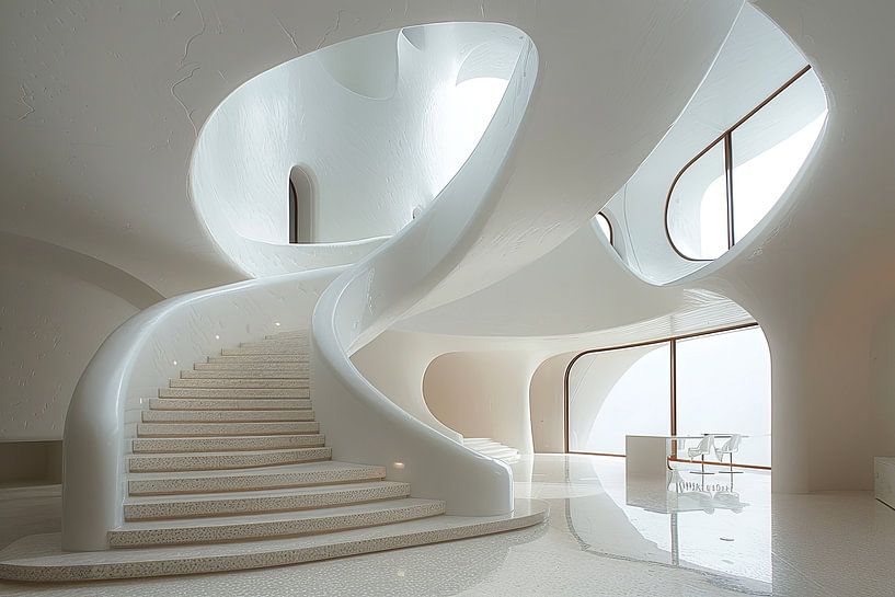 trappen in en rondom huis of gebouwen van Egon Zitter