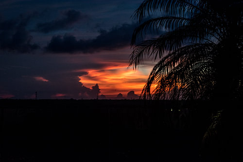 Sonnenuntergang Mexiko
