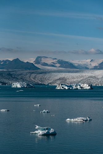 Island - Gletscherlagune von Lena De Zweemer