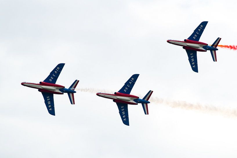 Alpha Jets van Patrouille de France van Wim Stolwerk