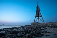 Blauw uurtje bij de Kugelbake