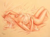 Schlummernde Venus - erotische Zeichnungen von Marita Zacharias Miniaturansicht
